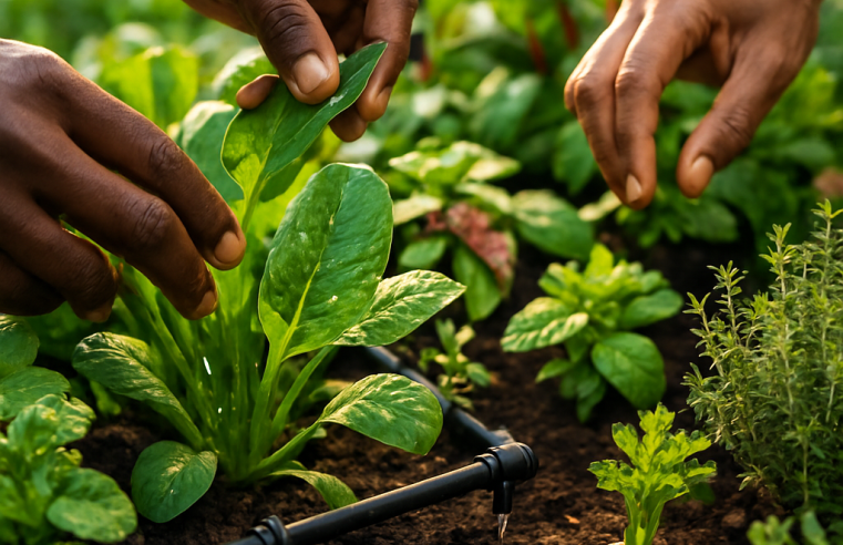 Manutenção, Irrigação e Iluminação para Horta Perfeita 🌱💡💧
