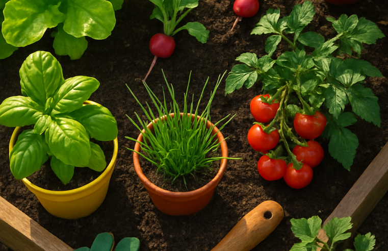Horta em Casa: **Plantas Fáceis** & Guia de **Cultivo**!