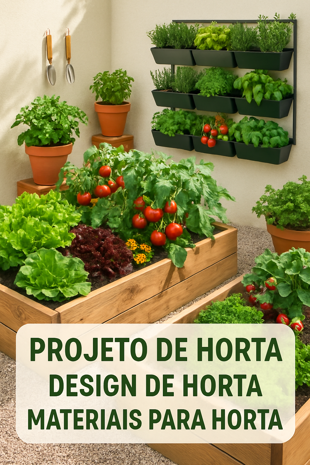 Projeto de Horta: Design, Materiais e Dicas Essenciais!