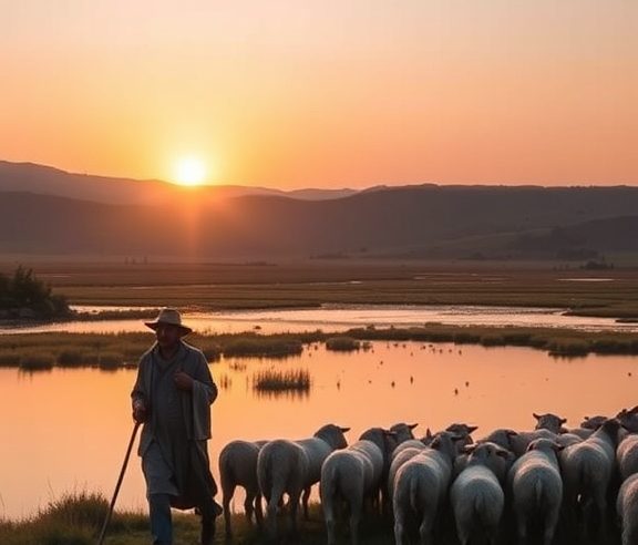 O Bom Pastor: Encontre Paz e Provisão em Deus Hoje
