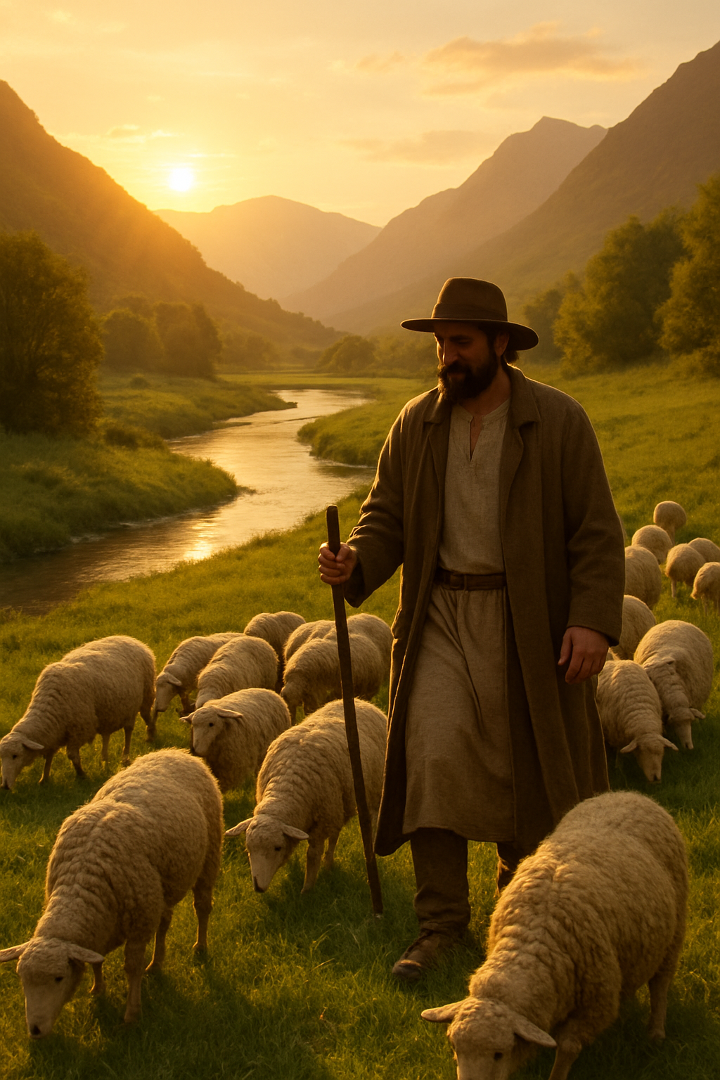 O Senhor é o Meu Pastor: Paz e Segurança no Salmo 23