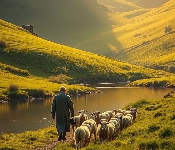 O Senhor é o Meu Pastor: Paz e Provisão em Cada Passo