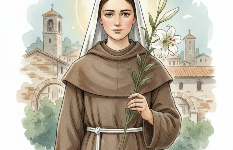 Santo do Dia 06/03: Santa Rosa de Viterbo, virgem