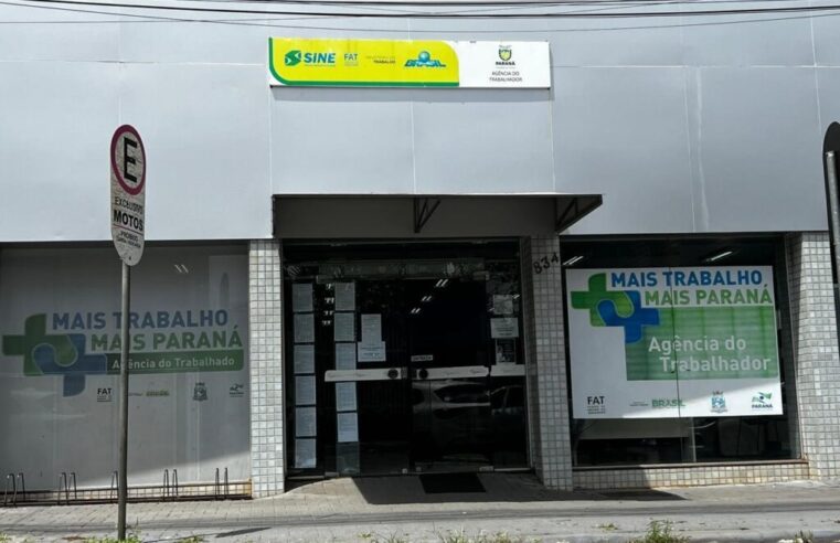 594 Vagas em Foz do Iguaçu: Agência tem 117 Cargos Hoje