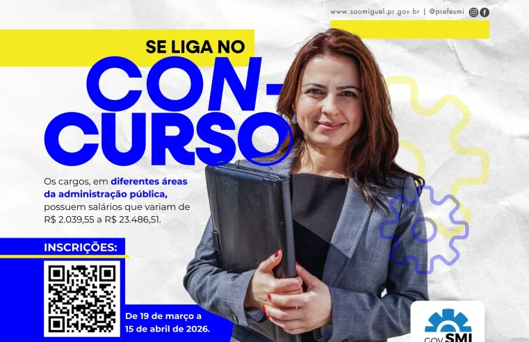 Concurso São Miguel do Iguaçu: Salários de até R$ 23 Mil!