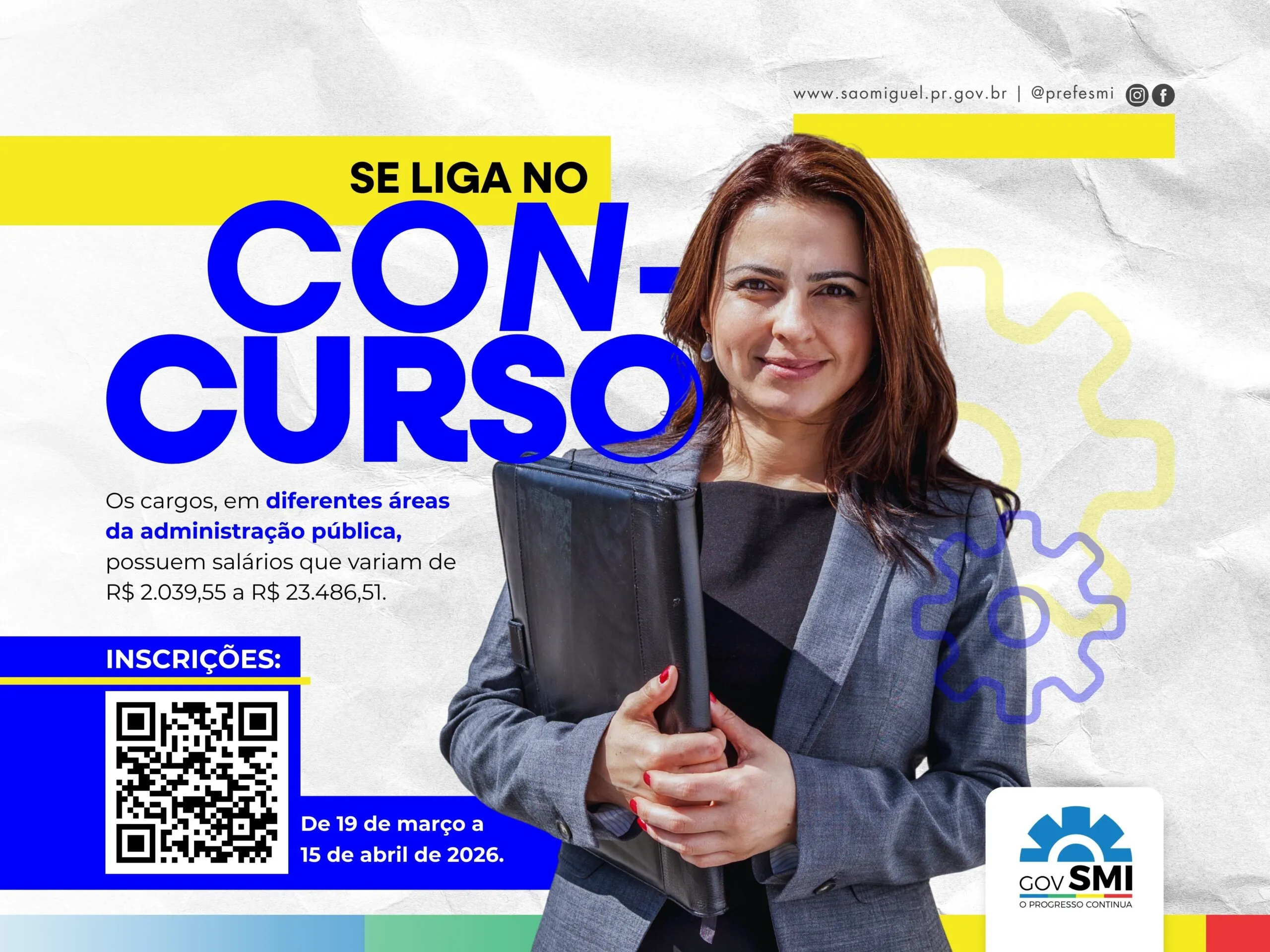 Concurso São Miguel do Iguaçu: Salários de até R$ 23 Mil!