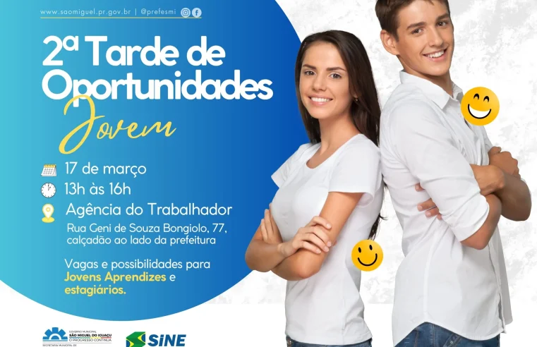 SINE São Miguel do Iguaçu: Vagas Inéditas para Jovem Aprendiz