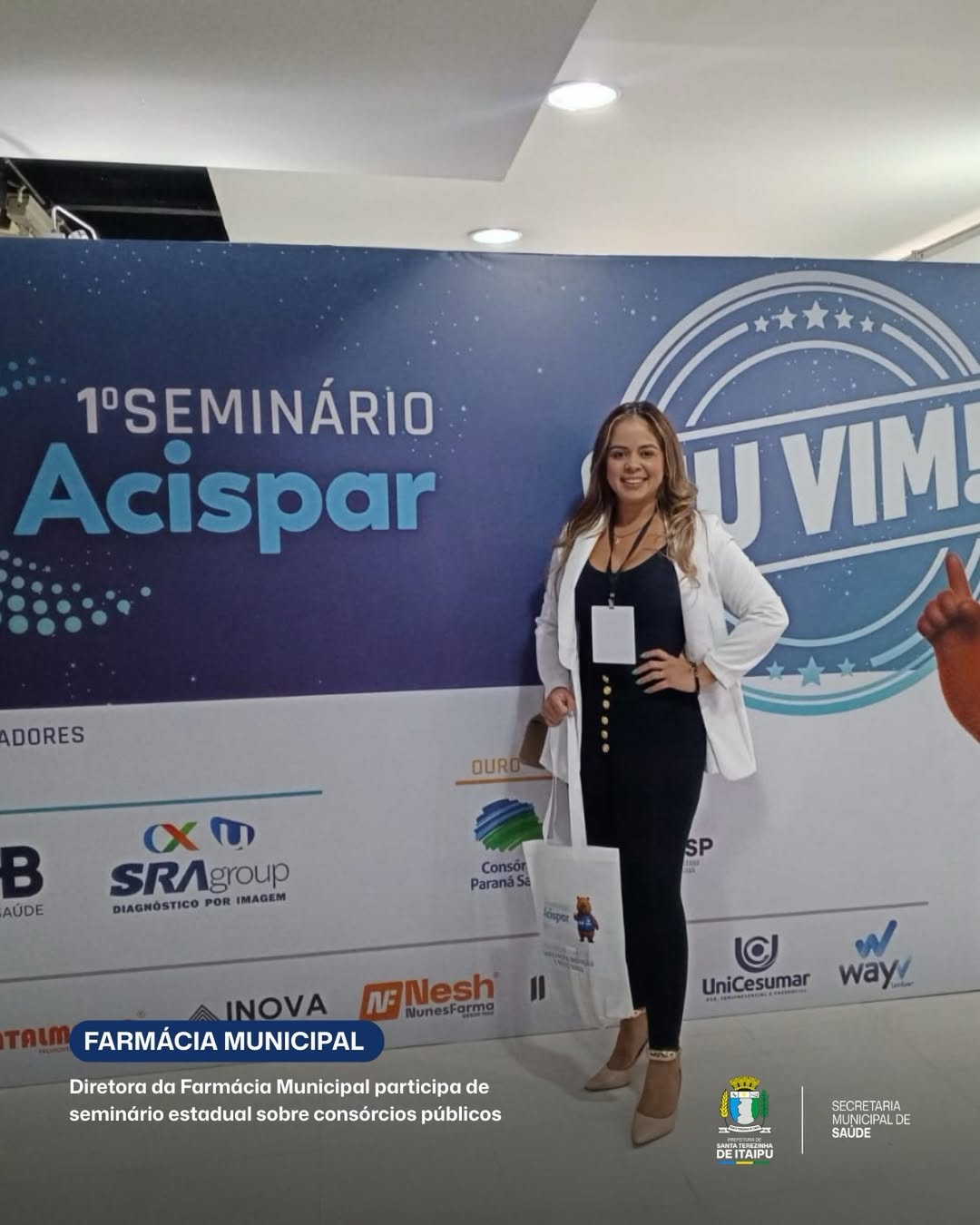 Santa Terezinha de Itaipu em Destaque no Seminário ACISPAR