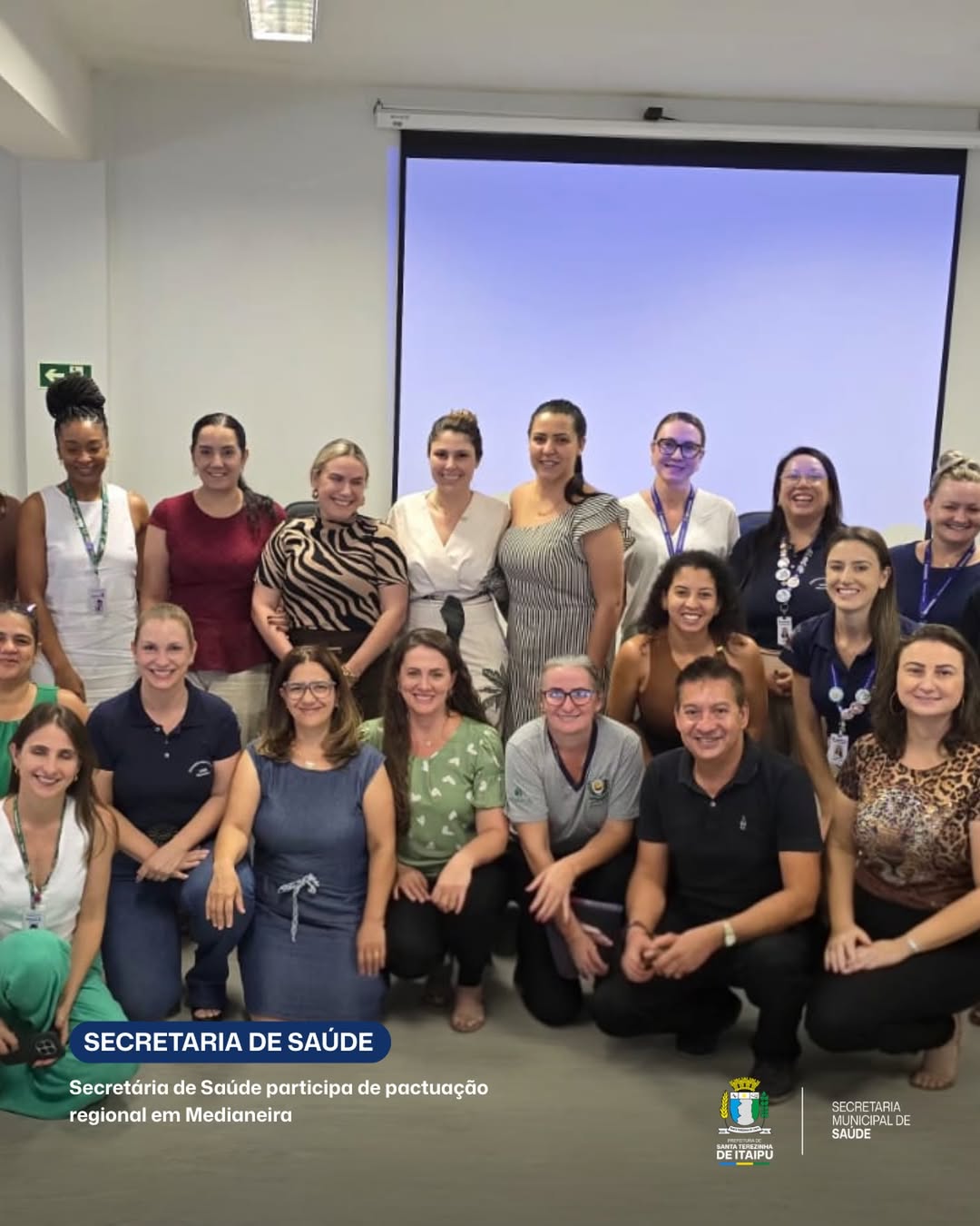 Gestão de saúde em Santa Terezinha de Itaipu avança em pactuação