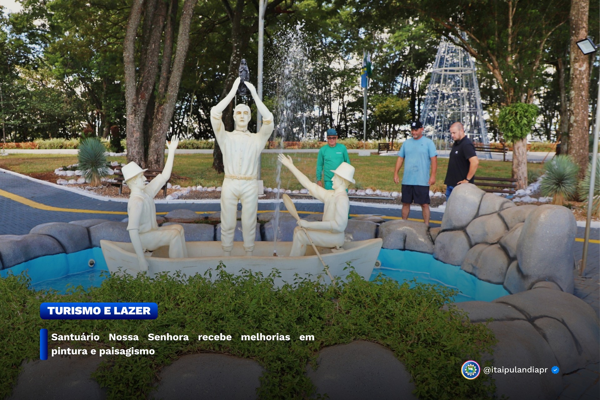 Santuário Nossa Senhora em Itaipulândia Ganha Revitalização