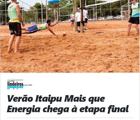 Verão Itaipu Mais que Energia: Confira a Programação Final
