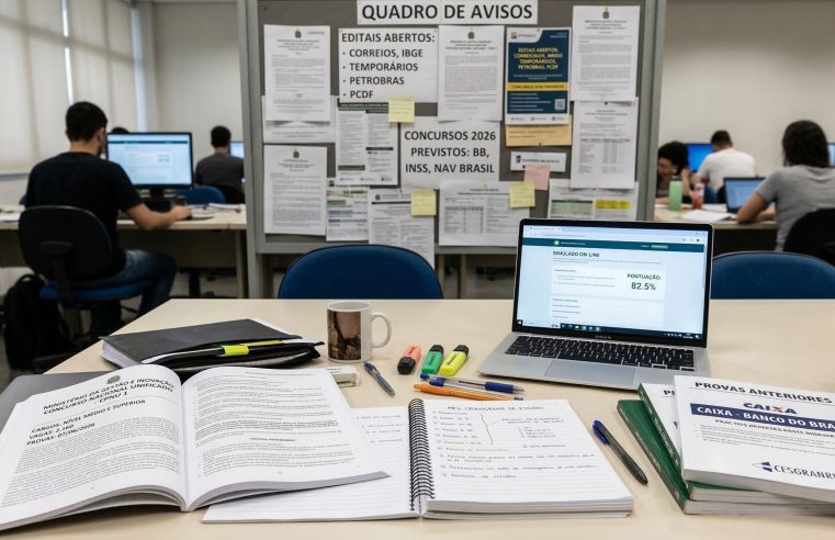 Concursos de educação hoje: editais e prazos 11/03/2026