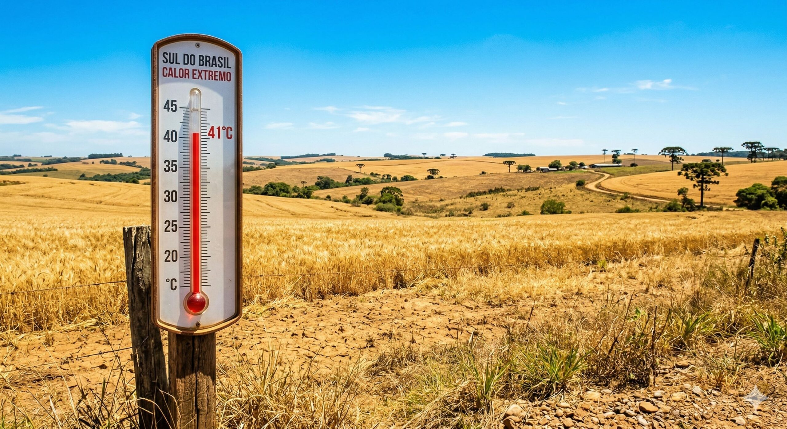 Previsão do tempo Sul: Alerta de Calor Extremo Neste Sabado