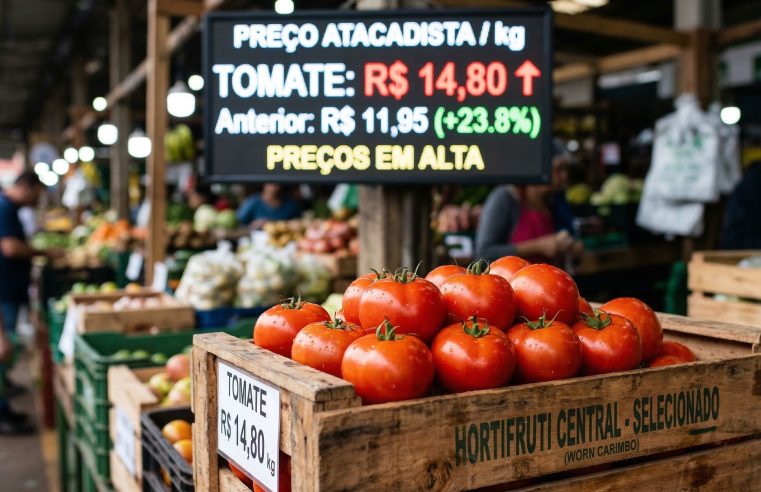 Preço do Tomate Sobe 85% em Março: Veja Motivos da Alta