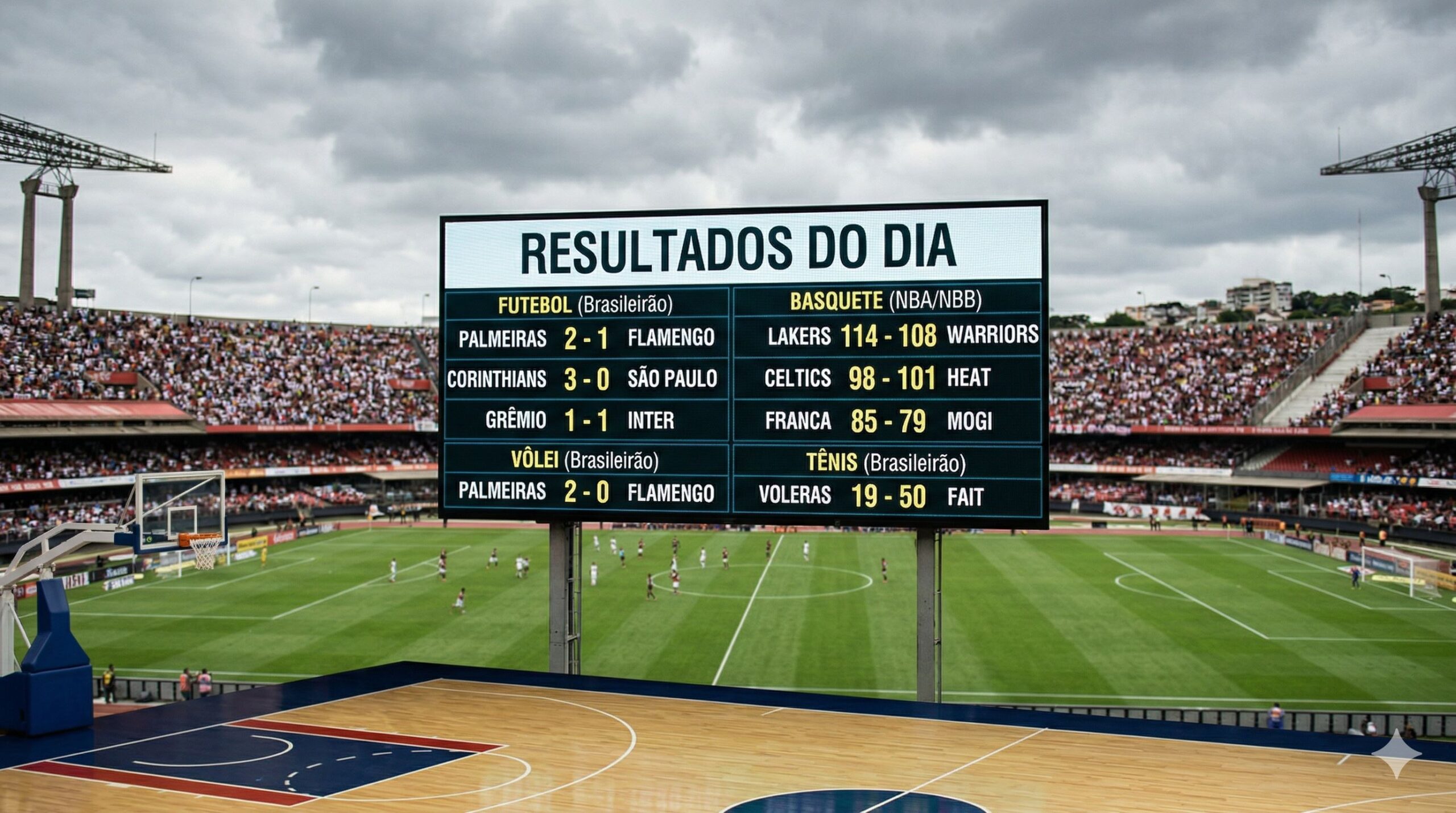 Notícias esportivas de hoje 30/03/2026 ao vivo