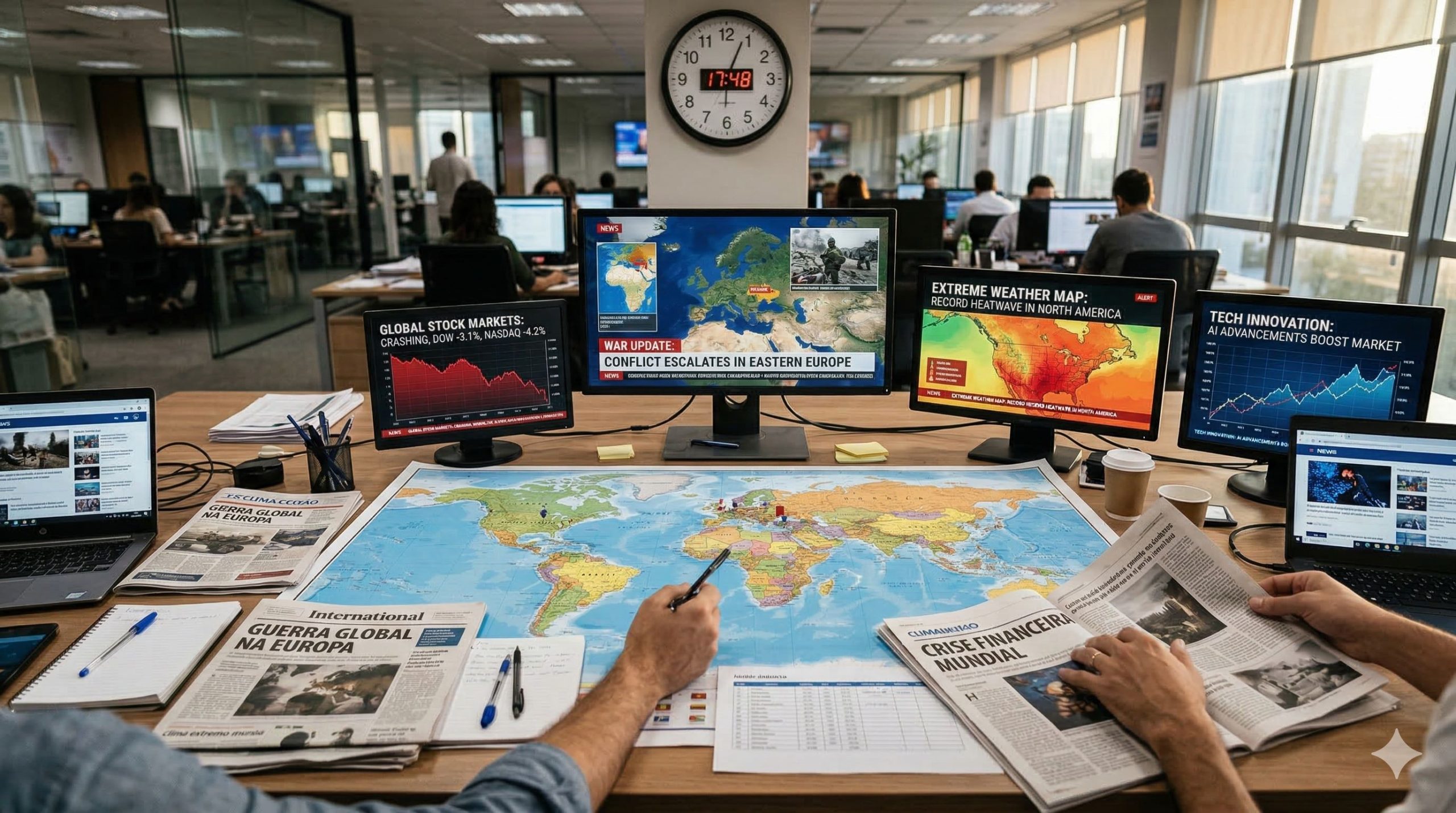 Notícias do mundo hoje resumo urgente 16/03/2026