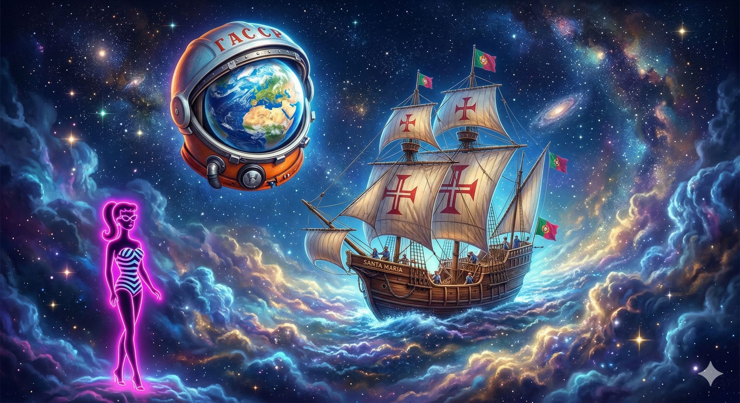 9 de março: A Viagem de Cabral, Gagarin e a Barbie! 🚀