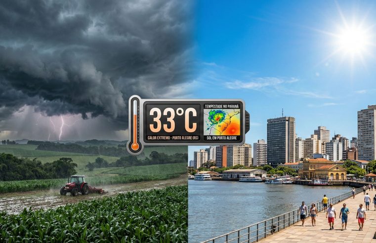Alerta de Tempestade no Sul: Previsão do INMET para Paraná e RS