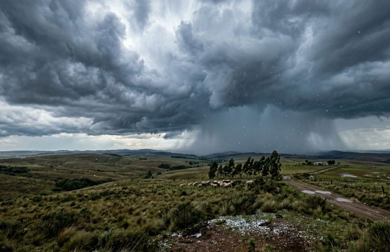 Previsão do tempo no Sul: Alerta de granizo e tempestades ⛈️