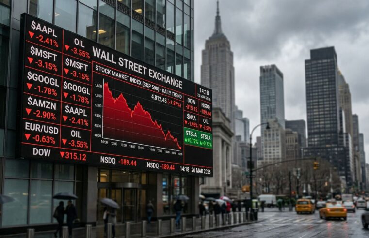 Notícias financeiras de hoje: 26/03/2026