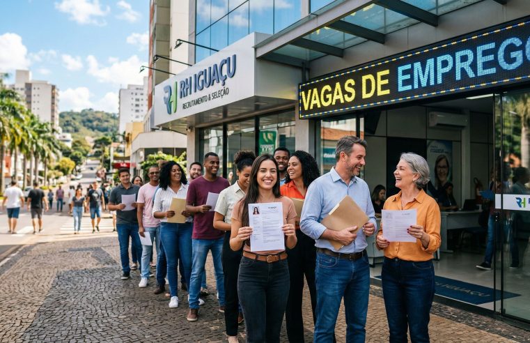 664 Vagas em Foz do Iguaçu Hoje! Garanta sua Entrevista
