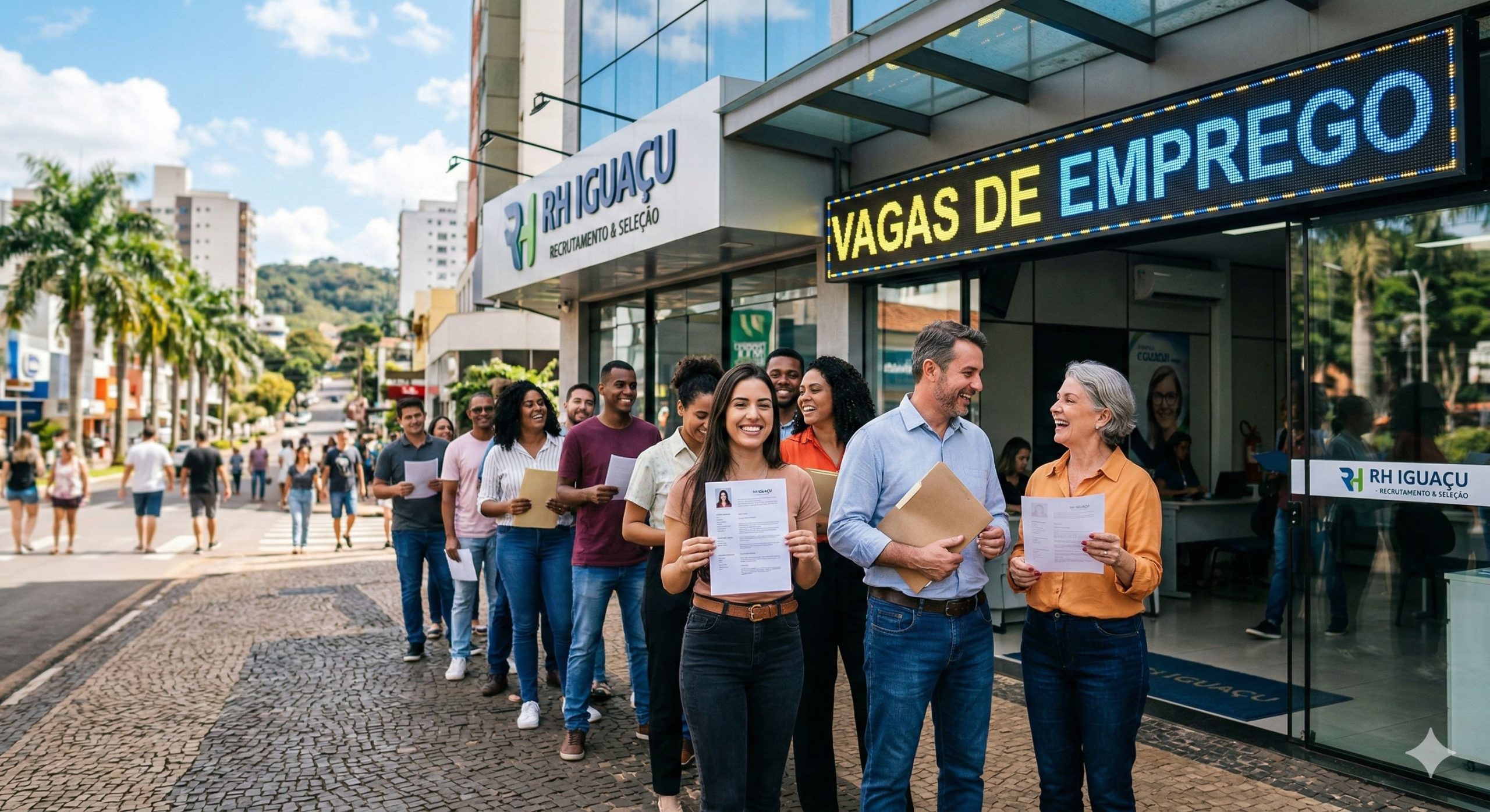 664 Vagas em Foz do Iguaçu Hoje! Garanta sua Entrevista