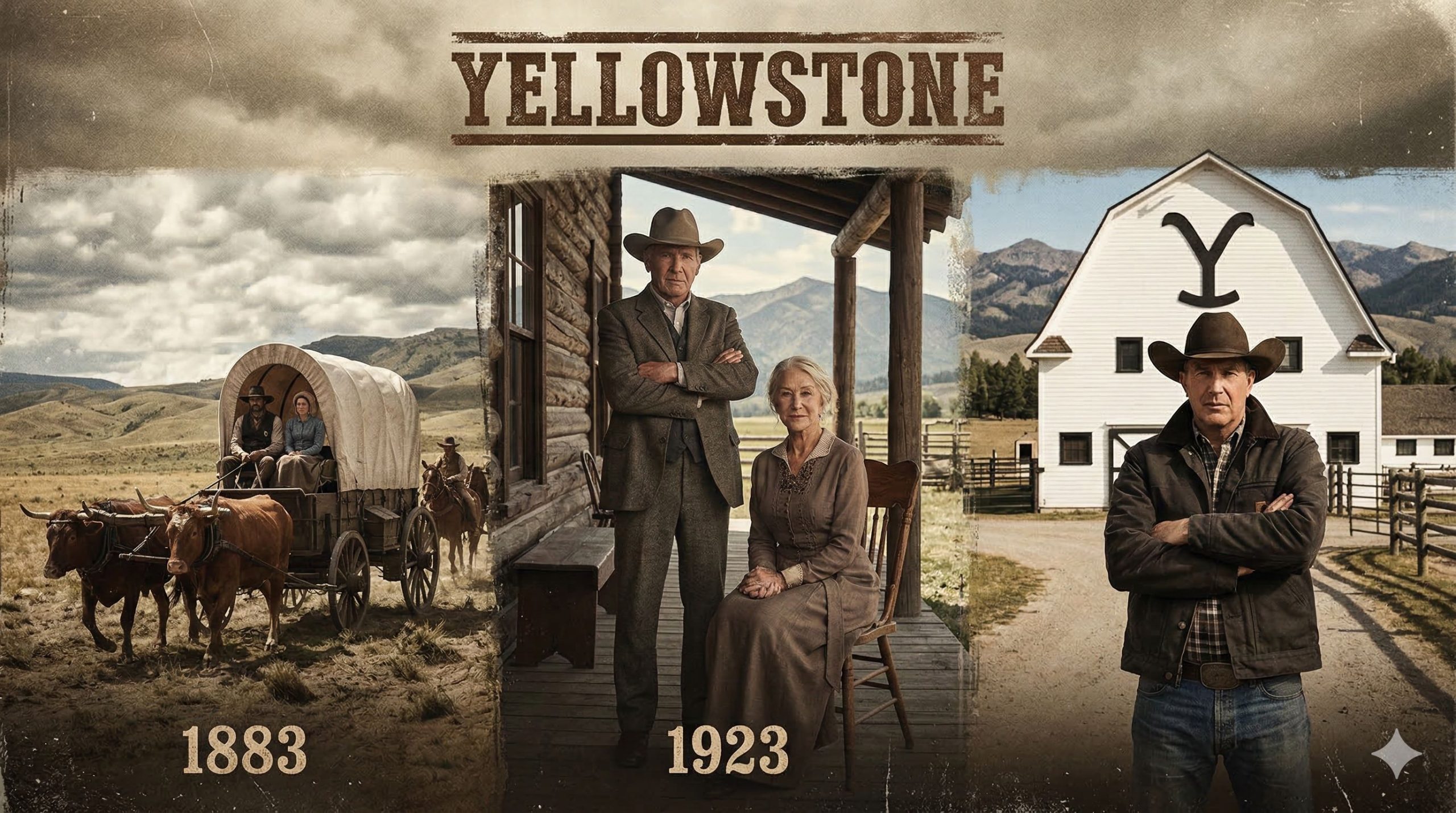 Cronologia completa do Universo Yellowstone: Ordem para assistir