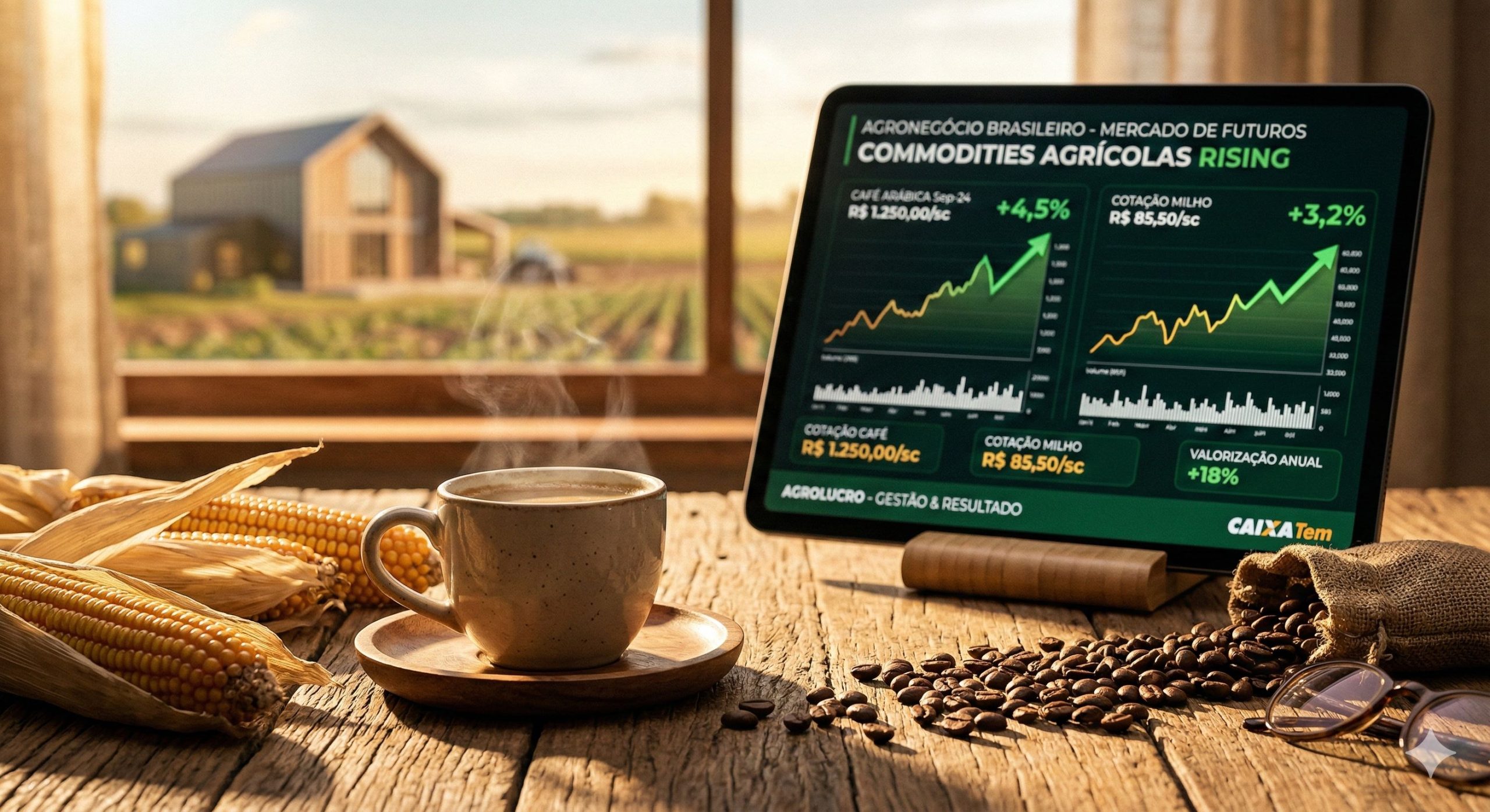 Cotação do café hoje (03/03): Arábica e Robusta em alta; veja