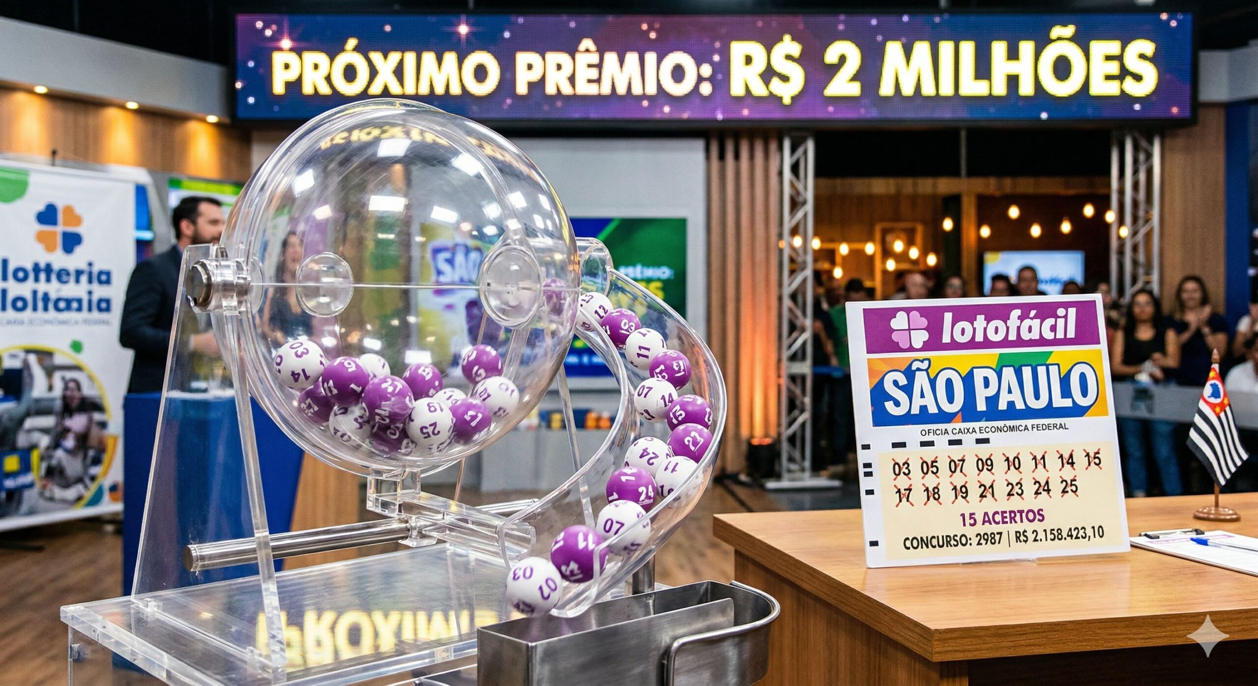 Lotofácil 3646: Resultado e Ganhador de R$ 1 Milhão em SP