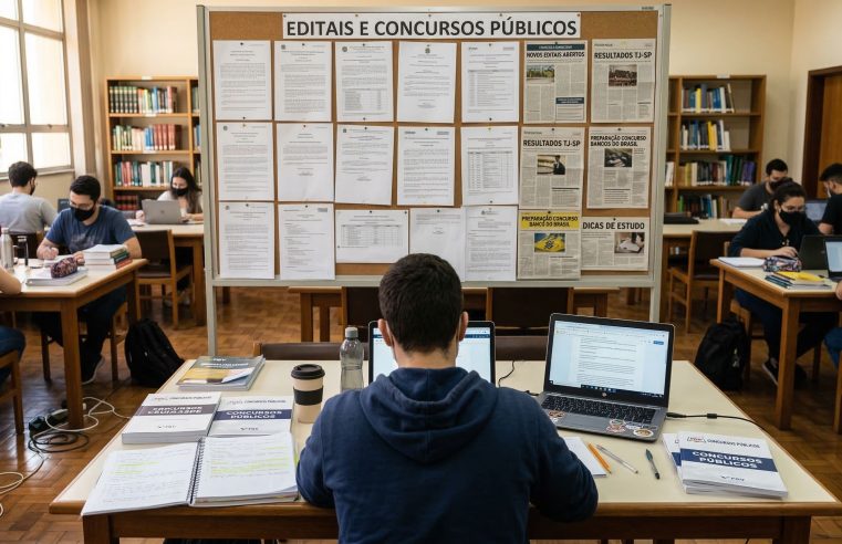 Concursos de educação hoje: editais e prazos: 13/03/2026