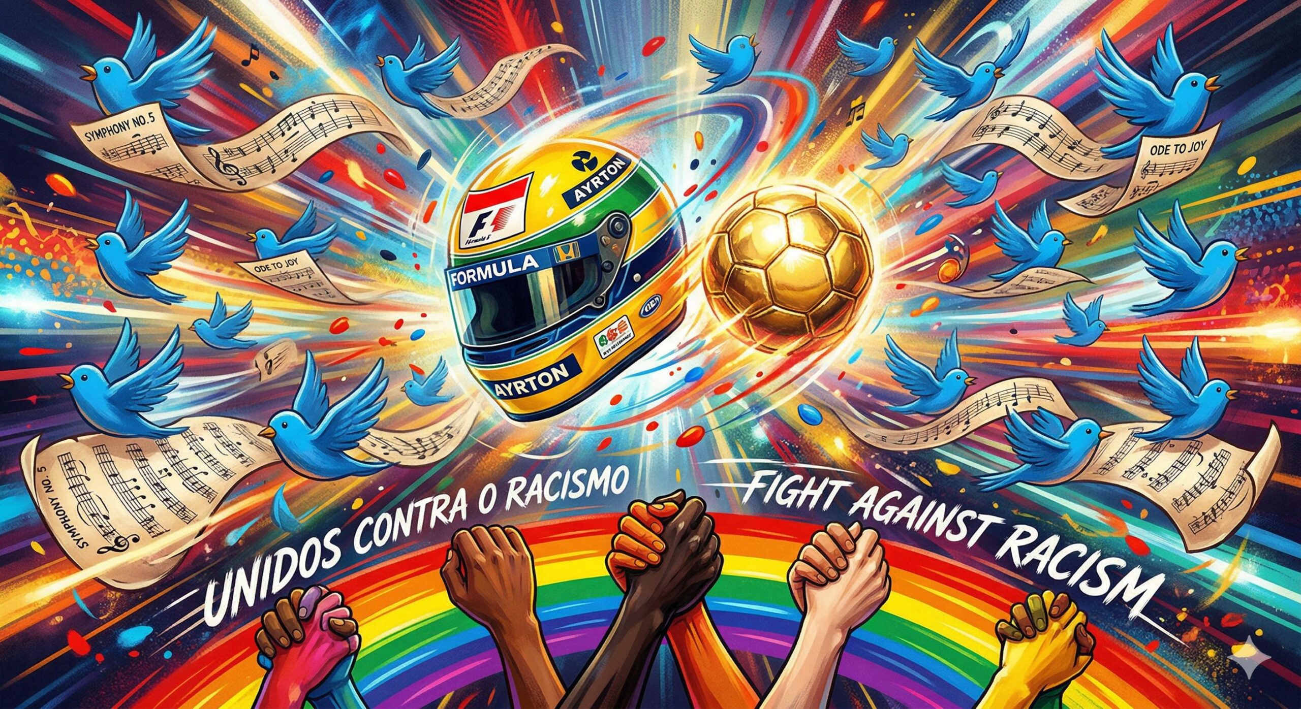 21 de março: Ronaldinho, Ayrton Senna e o Twitter! ⚽🏎️