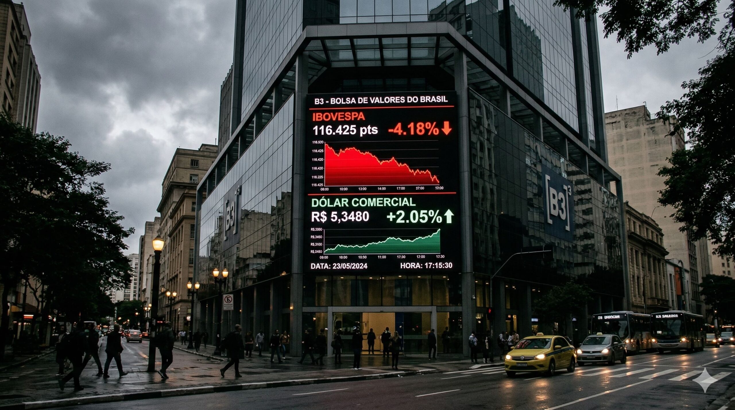 Mercado financeiro hoje: dólar em alta 20/03/2026