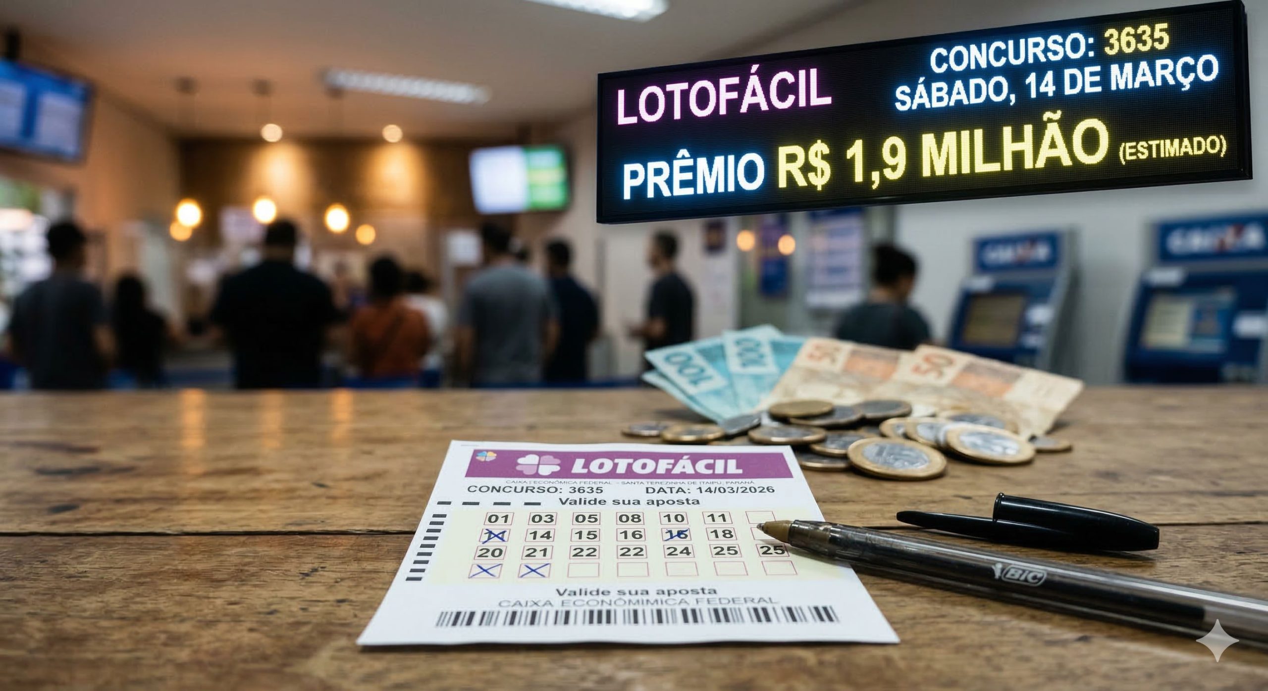 Resultado da Lotofácil 3635: Ganhador de SP leva R$ 1,9 Milhão
