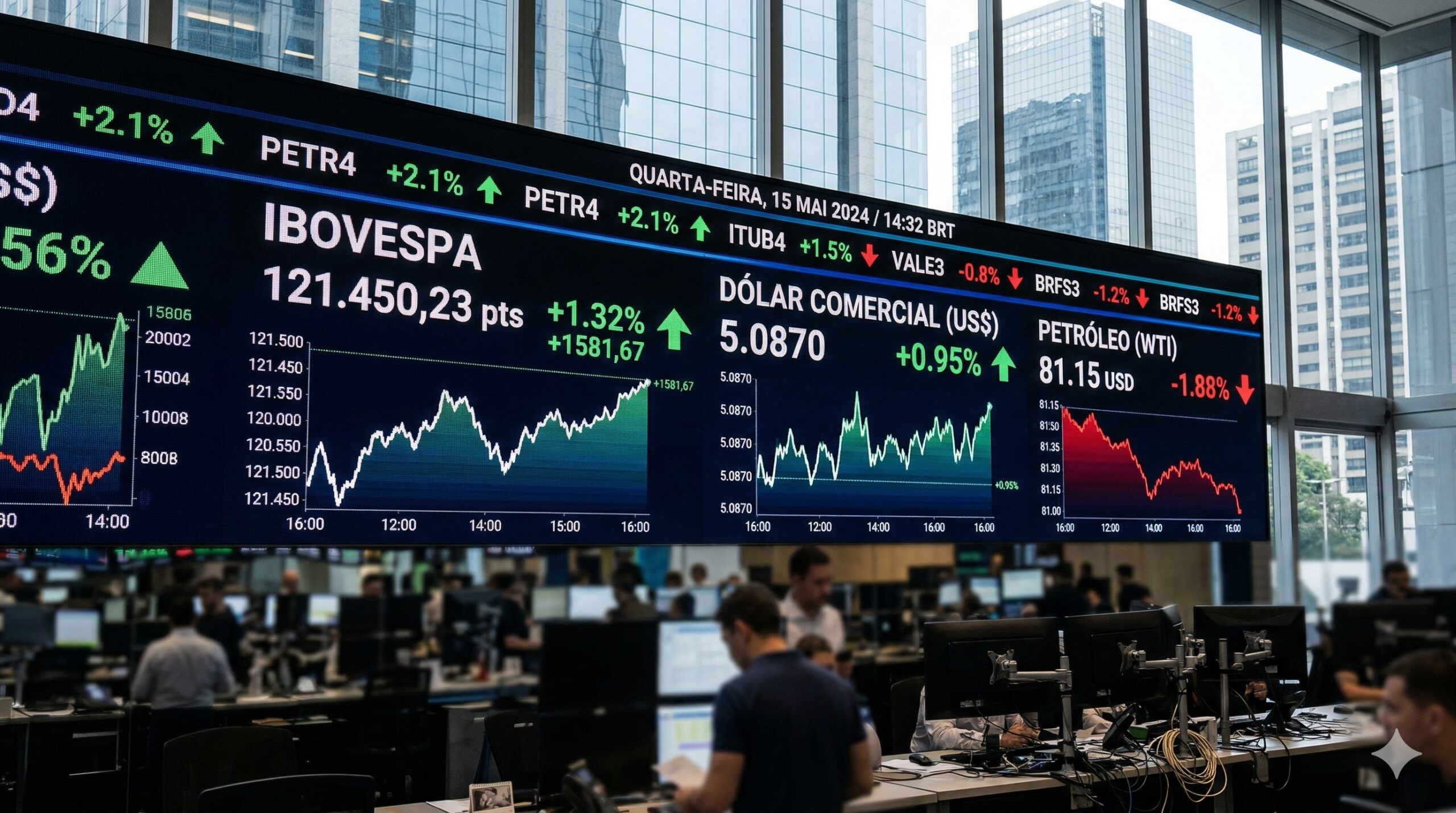 Notícias financeiras hoje: resumo 24/03/2026