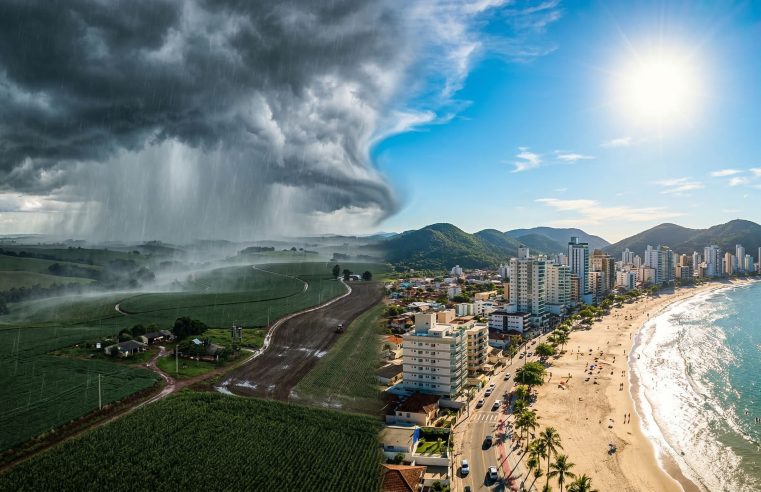 Previsão do Tempo: Chuva e Instabilidade no Sul nesta Sexta