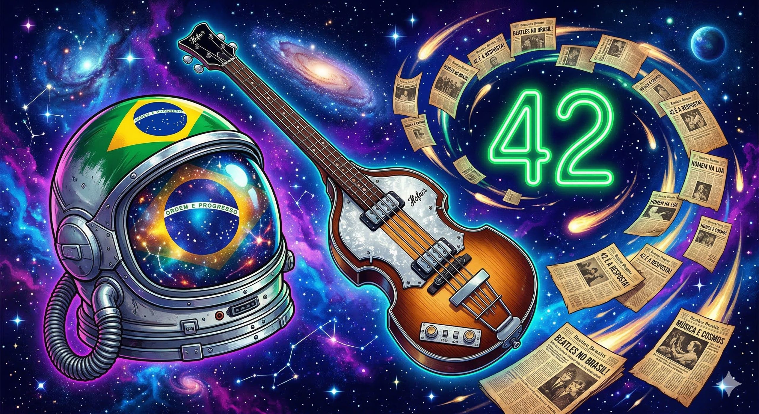 11 de março: Marcos Pontes, Paul McCartney e o Guia! 🚀