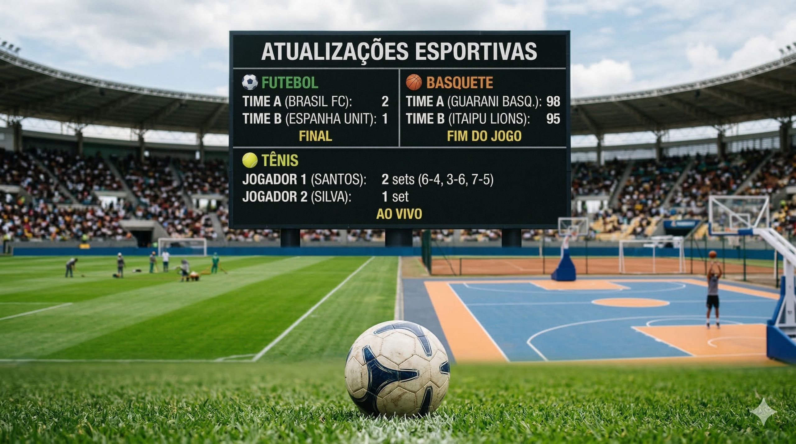 Principais notícias esportivas de hoje: grandes viradas 13/03/2026