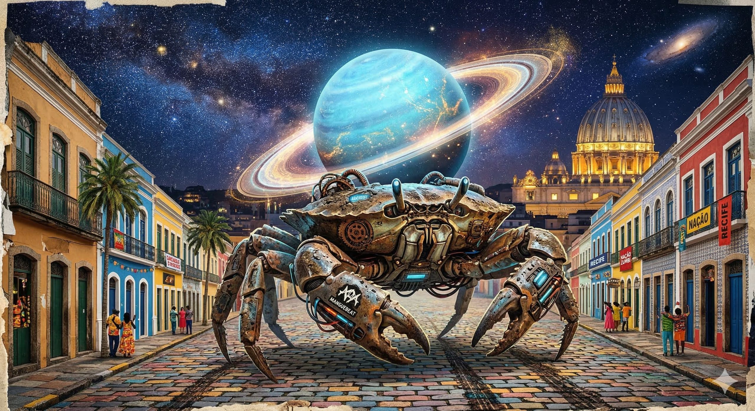 13 de marco: Chico Science, Urano e Papa Francisco! 🦀