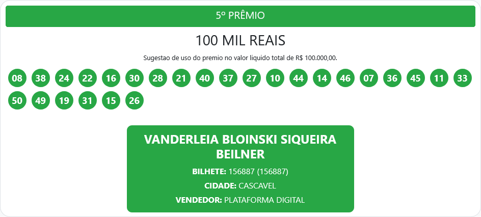 Resultado do Sorteio Proeste de Hoje: 29 de Março de 2026 6 Screenshot 2026 03 29 at 12 41 33 Resultados – Proeste