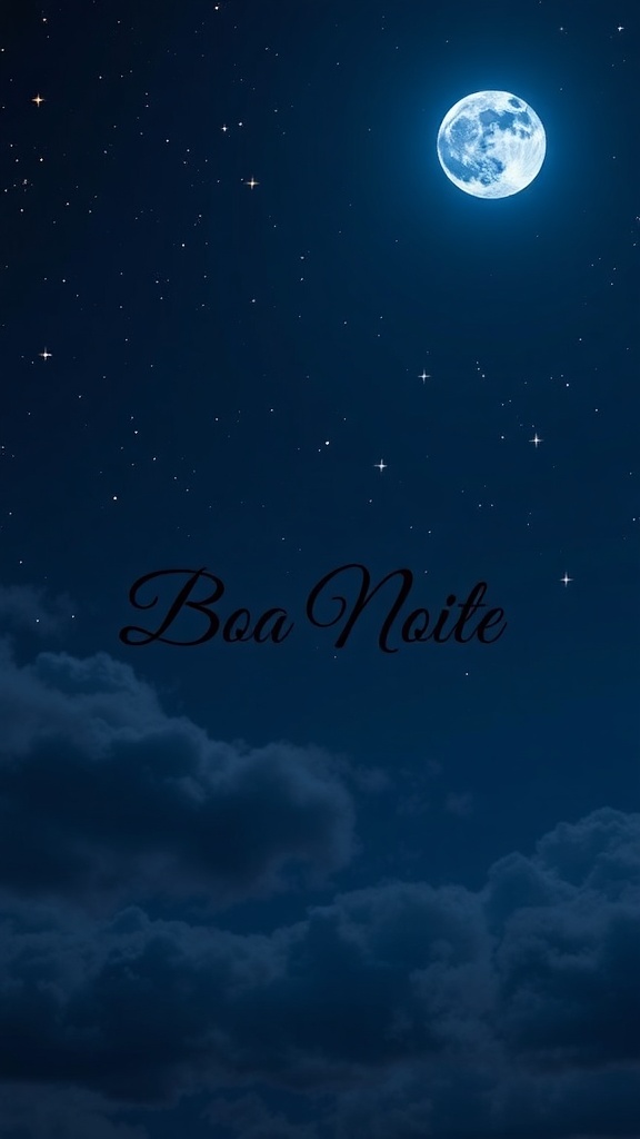 Mensagem de Boa Noite para hoje, 08 de Abril de 2026: Paz para Dormir