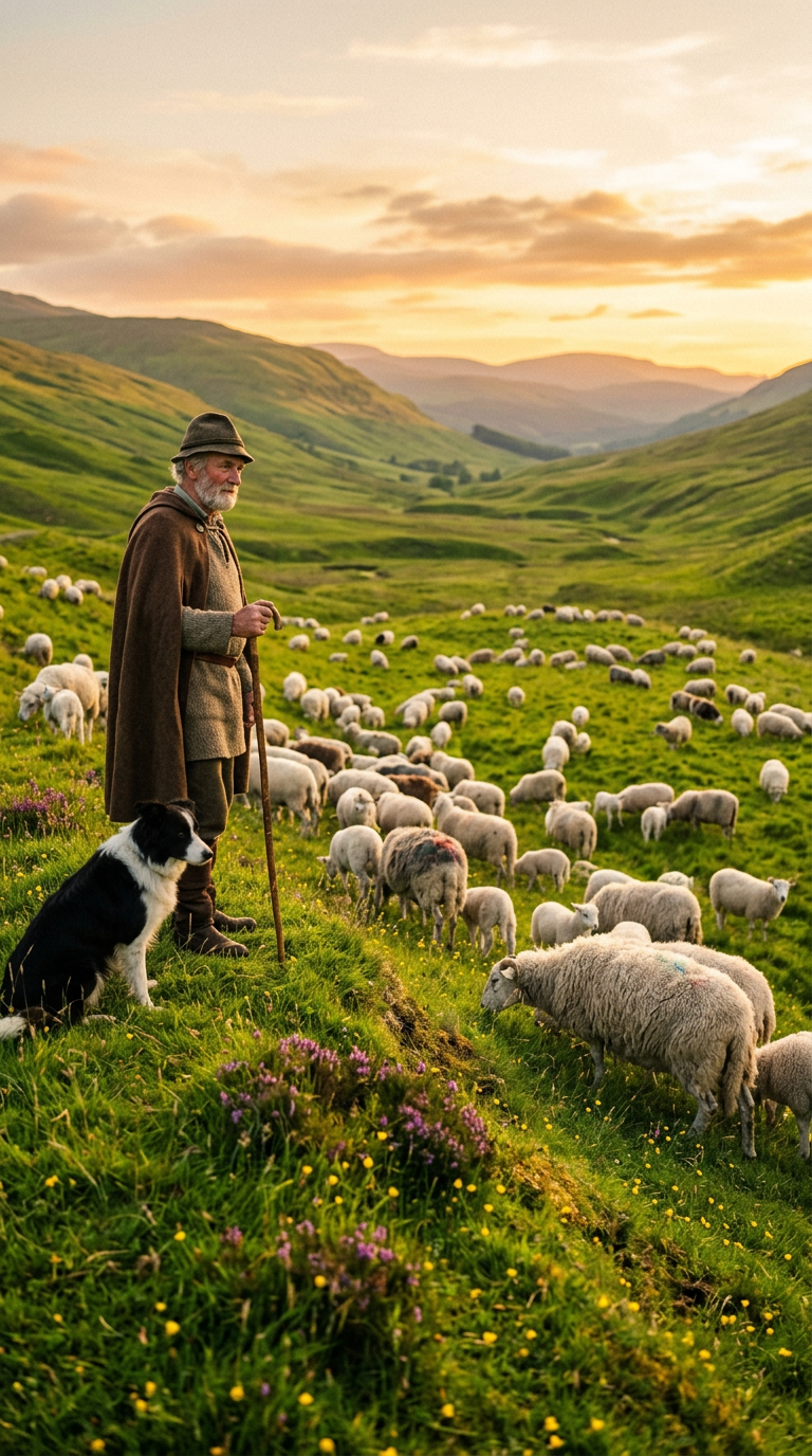 O Bom Pastor: Encontre Paz e Provisão em Salmo 23