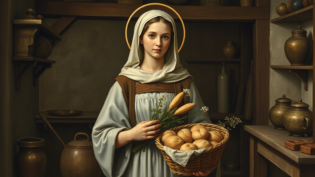Santo do Dia 27/04: Santa Zita, virgem