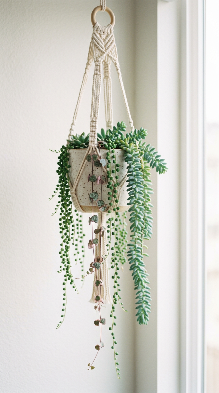 Suculentas Pendentes: Guia Completo para Decorar