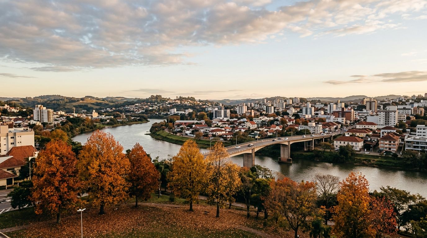 Previsão do tempo outono 2026 Foz do Iguaçu e Tríplice Fronteira