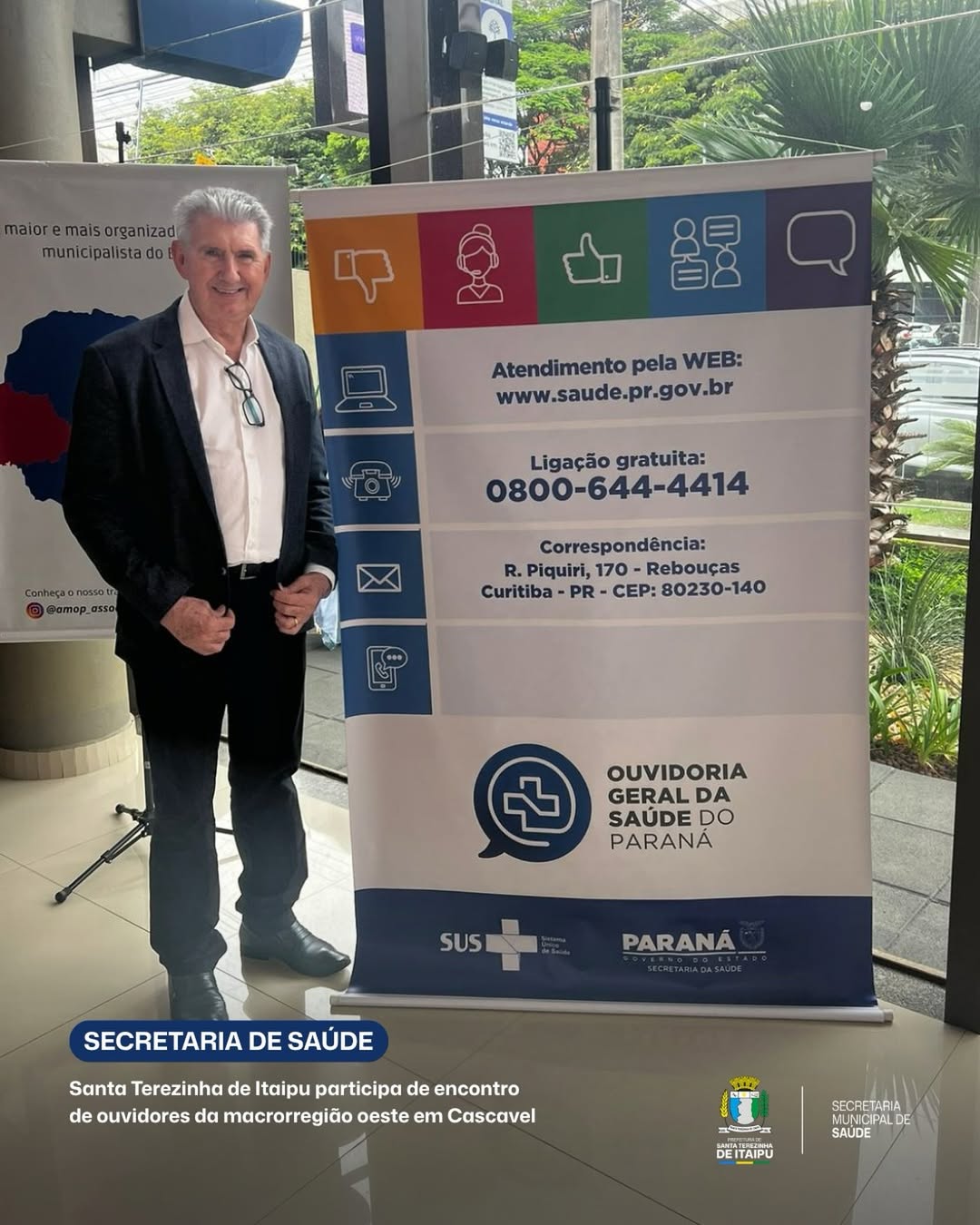 Ouvidoria da Saude: STI aprimora SUS em evento