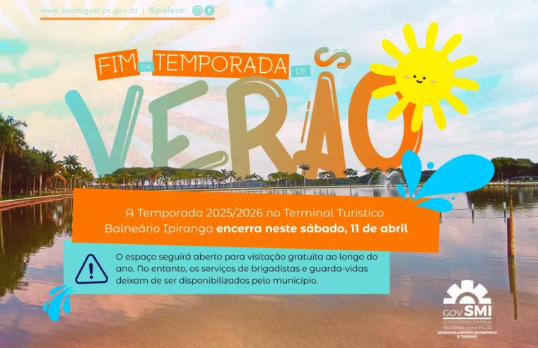 Balneário Ipiranga Encerra Temporada: O Que Muda?