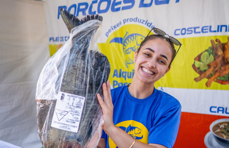 Feira do Peixe Foz do Iguaçu bate recorde com 10 toneladas