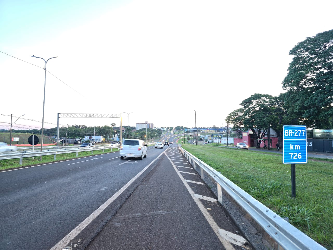Obras BR 277 Foz: Transito Noturno Alterado
