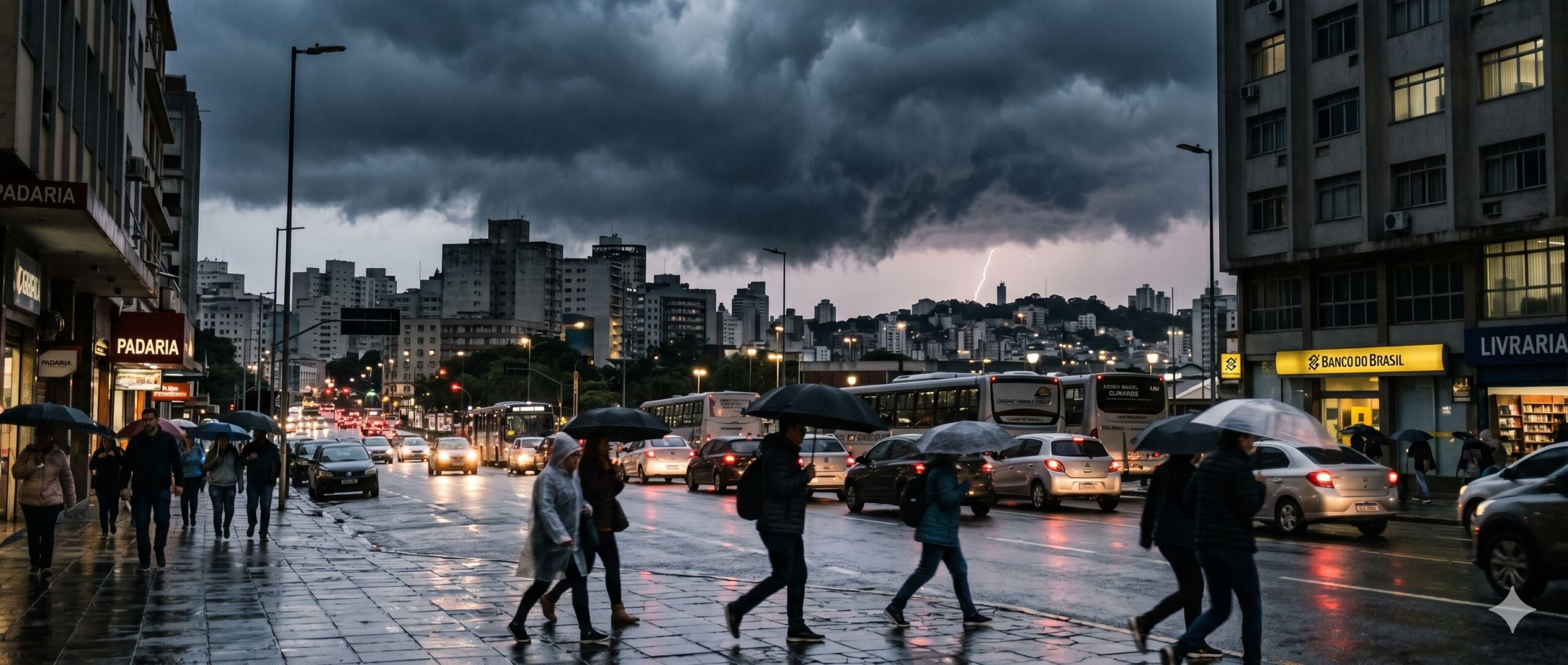Previsão do tempo Sul: Alerta de temporais nesta sexta!