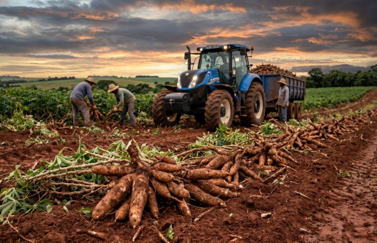 Preço da mandioca freia com alta oferta e alerta de El Nino